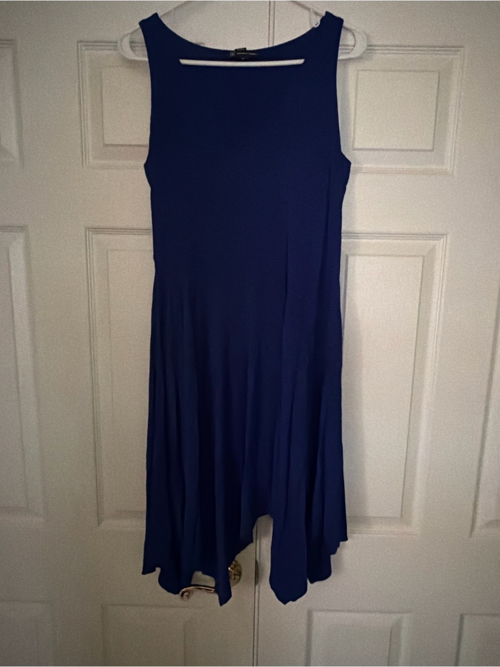 INC International Concepts Sleeveless Maxi Dress in Blue Size Medium